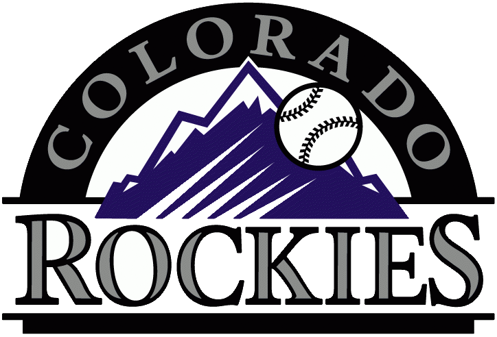 Colorado Rockies 1993-2016 Primary Logo vinyl decal